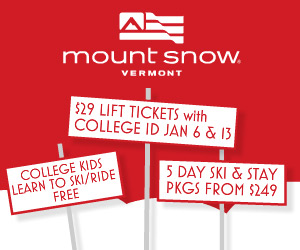 Mount Snow — billboard campaign for a Vermont ski resort 4 MS january 300X250