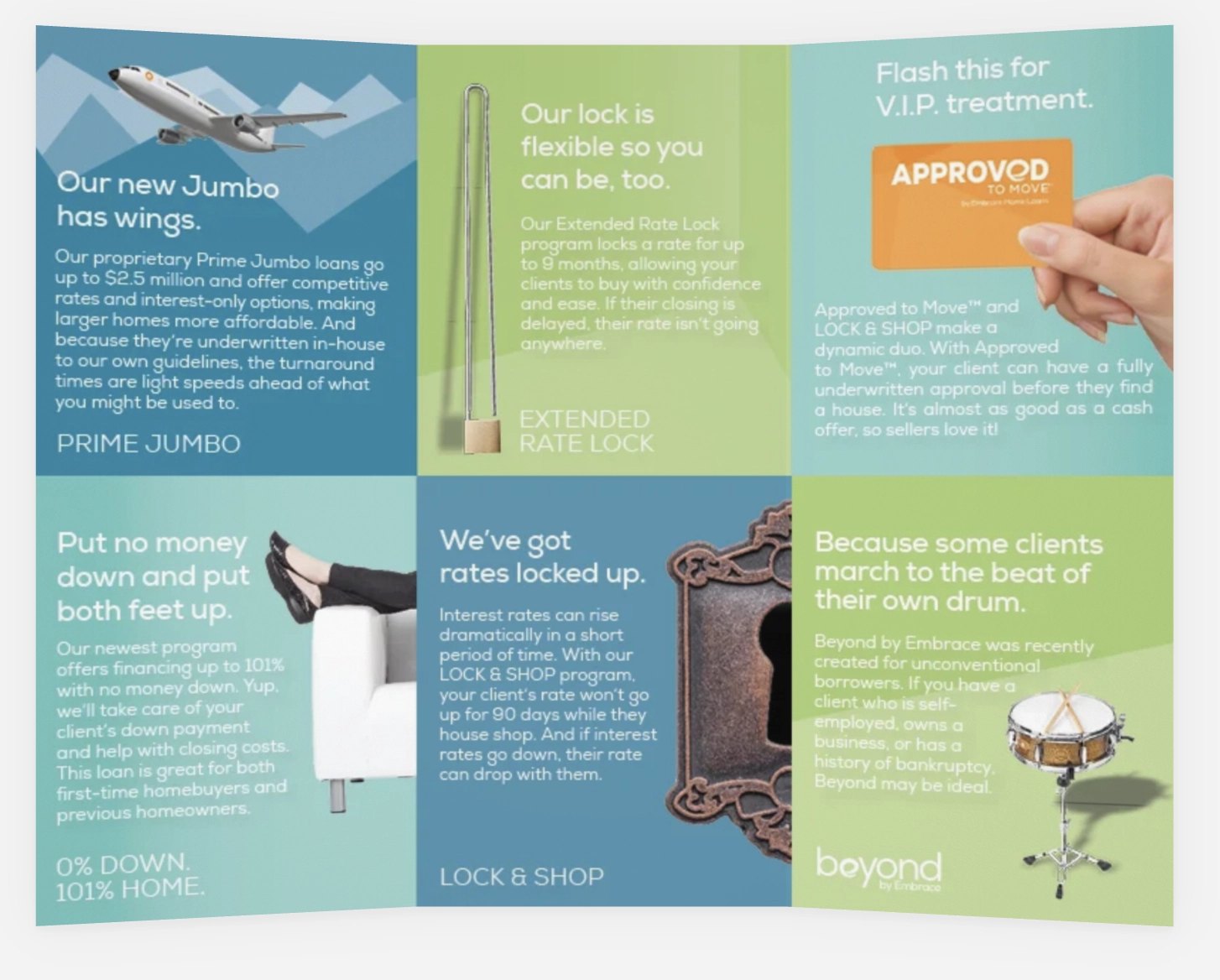 Embrace Home Loans — Realtor campaign 3 embrace brochure inside