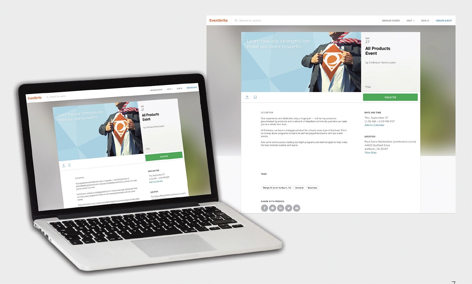 Embrace Home Loans — Realtor campaign 4 embrace eventbrite