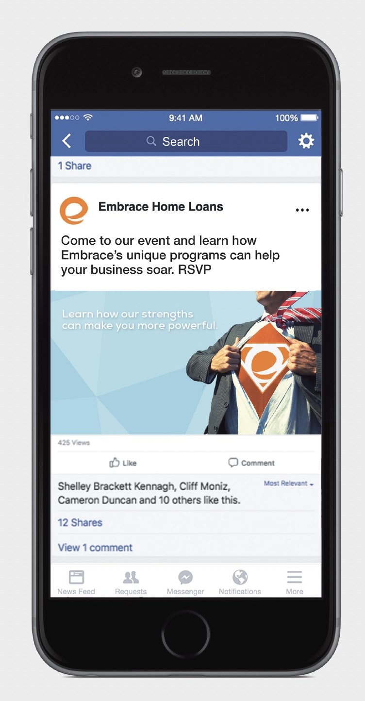 Embrace Home Loans — Realtor campaign 5 embrace facebook