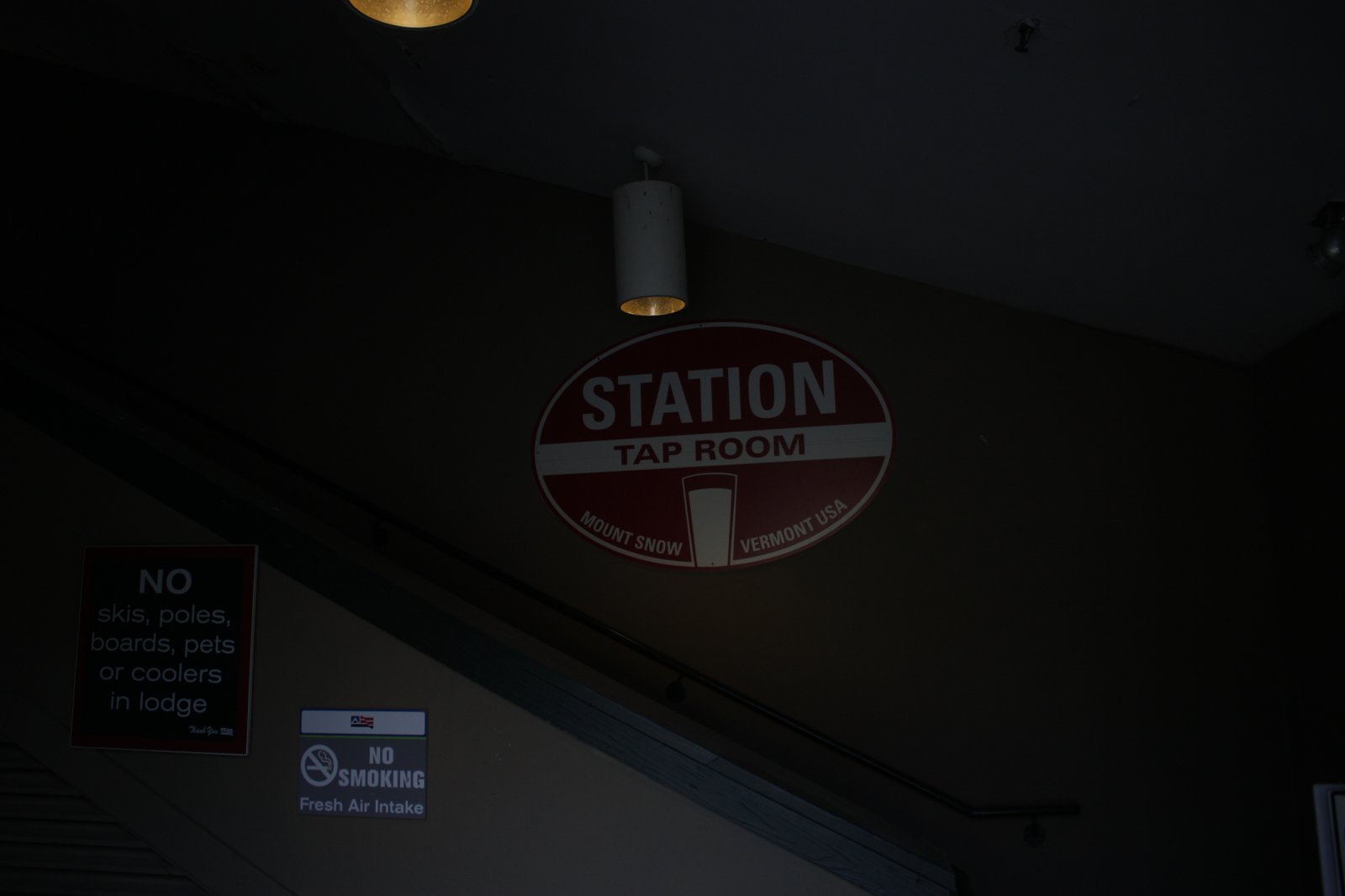 station tap room sign 2