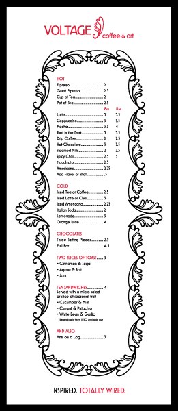 voltage menu 1